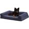 Show in main carousel: Happy Hounds Luna Gray Sofa Dog Bed, Blue, Medium slide 1 of 9