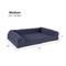 Show in main carousel: Happy Hounds Luna Gray Sofa Dog Bed, Blue, Medium slide 7 of 9