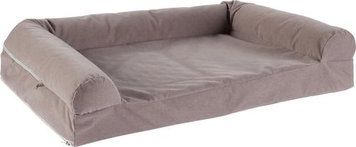 Show full view: Happy Hounds Luna Gray Sofa Dog Bed, Gray, Medium slide 3 of 8