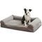 Show in main carousel: Happy Hounds Luna Gray Sofa Dog Bed, Gray, Medium slide 2 of 8