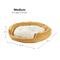 Show in main carousel: Happy Hounds Marley Donut Dog Bed, Cream, Medium slide 8 of 9