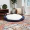Show in main carousel: Happy Hounds Marley Donut Dog Bed, Denim, Large slide 4 of 10
