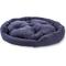 Show in main carousel: Happy Hounds Marley Donut Dog Bed, Denim, Large slide 5 of 10