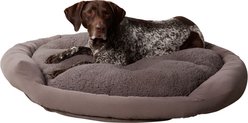 Happy Hounds Marley Donut Dog Bed, Gray, Large