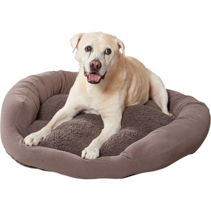 Happy Hounds Marley Donut Dog Bed, Gray, Medium