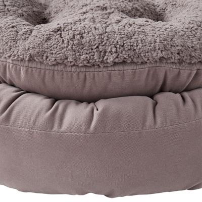 Show full view: Happy Hounds Marley Donut Dog Bed, Gray, Small slide 6 of 11