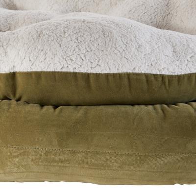 Show full view: Happy Hounds Marley Donut Dog Bed, Moss, Medium slide 4 of 9