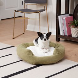 Happy Hounds Marley Donut Dog Bed, Moss, Small