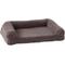 Show in main carousel: Happy Hounds Millie Sherpa Sofa Dog Bed, Fossil, Large slide 3 of 10