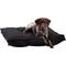 Show in main carousel: Happy Hounds Milo Square Tufted Pillow Dog Bed, Black, Large slide 1 of 9