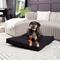 Show in main carousel: Happy Hounds Milo Square Tufted Pillow Dog Bed, Black, Medium slide 3 of 9