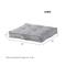 Show in main carousel: Happy Hounds Milo Square Tufted Pillow Dog Bed, Cement, Large slide 7 of 9