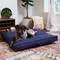 Show in main carousel: Happy Hounds Milo Square Tufted Pillow Dog Bed, Cobalt, Large slide 4 of 11