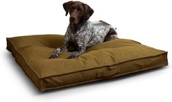 Happy Hounds Milo Square Tufted Pillow Dog Bed, Moss, Large