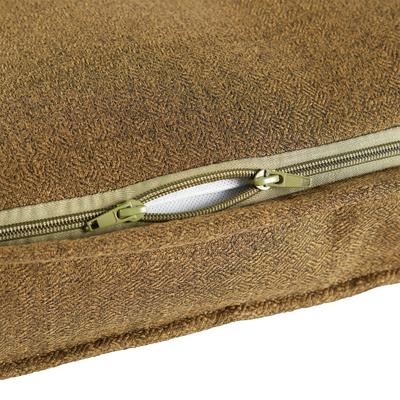 Show full view: Happy Hounds Milo Square Tufted Pillow Dog Bed, Moss, Small slide 7 of 11