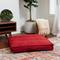 Show in main carousel: Happy Hounds Milo Square Tufted Pillow Dog Bed, Scarlet, Medium slide 4 of 10