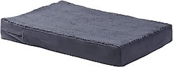 Happy Hounds Otis Orthopedic Pillow Dog Bed with Removable Cover, Blue Steel, Large slide 2 of 8