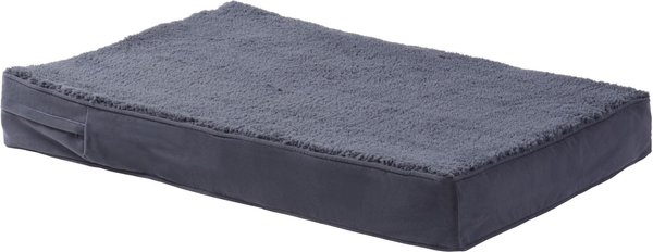 Show full view: Happy Hounds Otis Orthopedic Pillow Dog Bed with Removable Cover, Blue Steel, Large slide 2 of 9