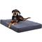 Show in main carousel: Happy Hounds Otis Orthopedic Pillow Dog Bed with Removable Cover, Blue Steel, Medium slide 1 of 10