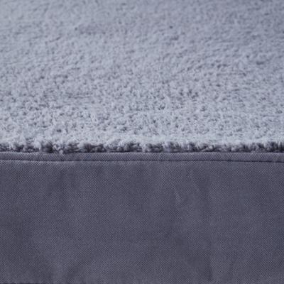 Show full view: Happy Hounds Otis Orthopedic Pillow Dog Bed with Removable Cover, Blue Steel, Medium slide 6 of 10