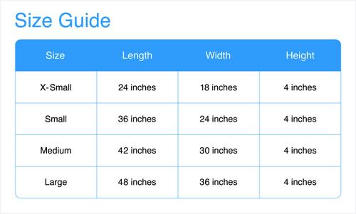 Show full view: Happy Hounds Otis Orthopedic Pillow Dog Bed with Removable Cover, Crimson, Large slide 2 of 7