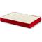 Show in main carousel: Happy Hounds Otis Orthopedic Pillow Dog Bed with Removable Cover, Crimson, Large slide 3 of 7