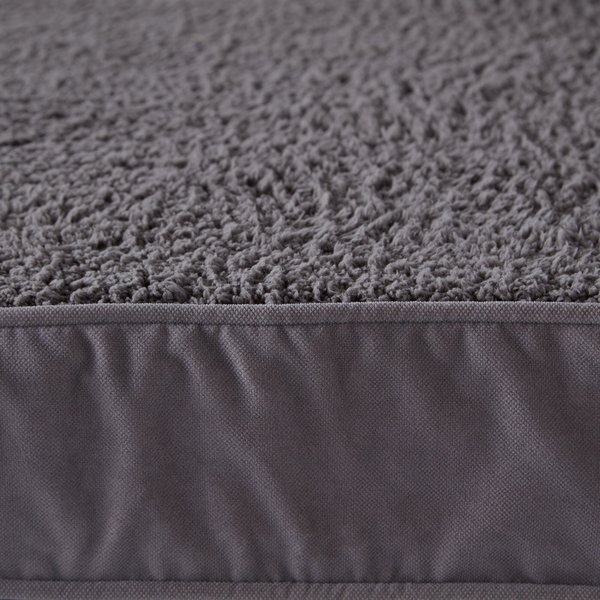 Show full view: Happy Hounds Otis Orthopedic Pillow Dog Bed with Removable Cover, Gray, Large slide 6 of 9