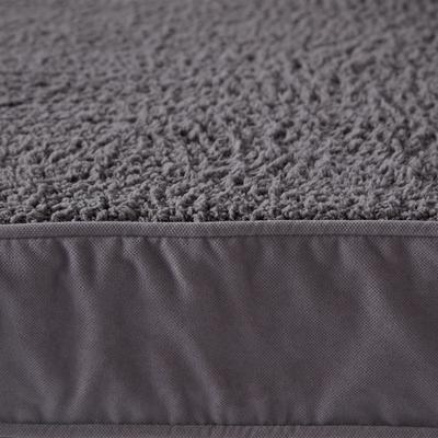 Show full view: Happy Hounds Otis Orthopedic Pillow Dog Bed with Removable Cover, Gray, Small slide 7 of 9