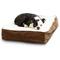 Show in main carousel: Happy Hounds Otis Orthopedic Pillow Dog Bed with Removable Cover, Latte, X-Small slide 4 of 9