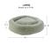 Show in main carousel: Happy Hounds Radley Faux Fur Donut Bolster Dog & Cat Bed with Removable Cover, Pistachio, Large slide 4 of 8