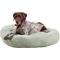 Show in main carousel: Happy Hounds Radley Faux Fur Donut Bolster Dog & Cat Bed with Removable Cover, Pistachio, Large slide 3 of 8
