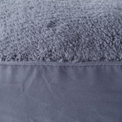 Show full view: Happy Hounds Scooter Deluxe Round Pillow Dog Bed with Removable Cover, Blue Steel, Large slide 5 of 8