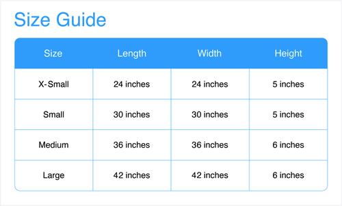 Show full view: Happy Hounds Scooter Deluxe Round Pillow Dog Bed with Removable Cover, Crimson, Large slide 2 of 6