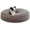 Show in main carousel: Happy Hounds Scooter Deluxe Round Pillow Dog Bed with Removable Cover, Gray, Small slide 5 of 10