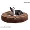 Show in main carousel: Happy Hounds Scooter Round Pillow Dog & Cat Bed with Removable Cover, Cocoa, Medium slide 2 of 8