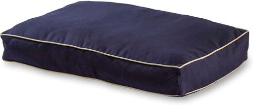 Show full view: Happy Hounds Stella Indoor/Outdoor Rectangle Cat Bed, Navy, X-Small slide 4 of 6