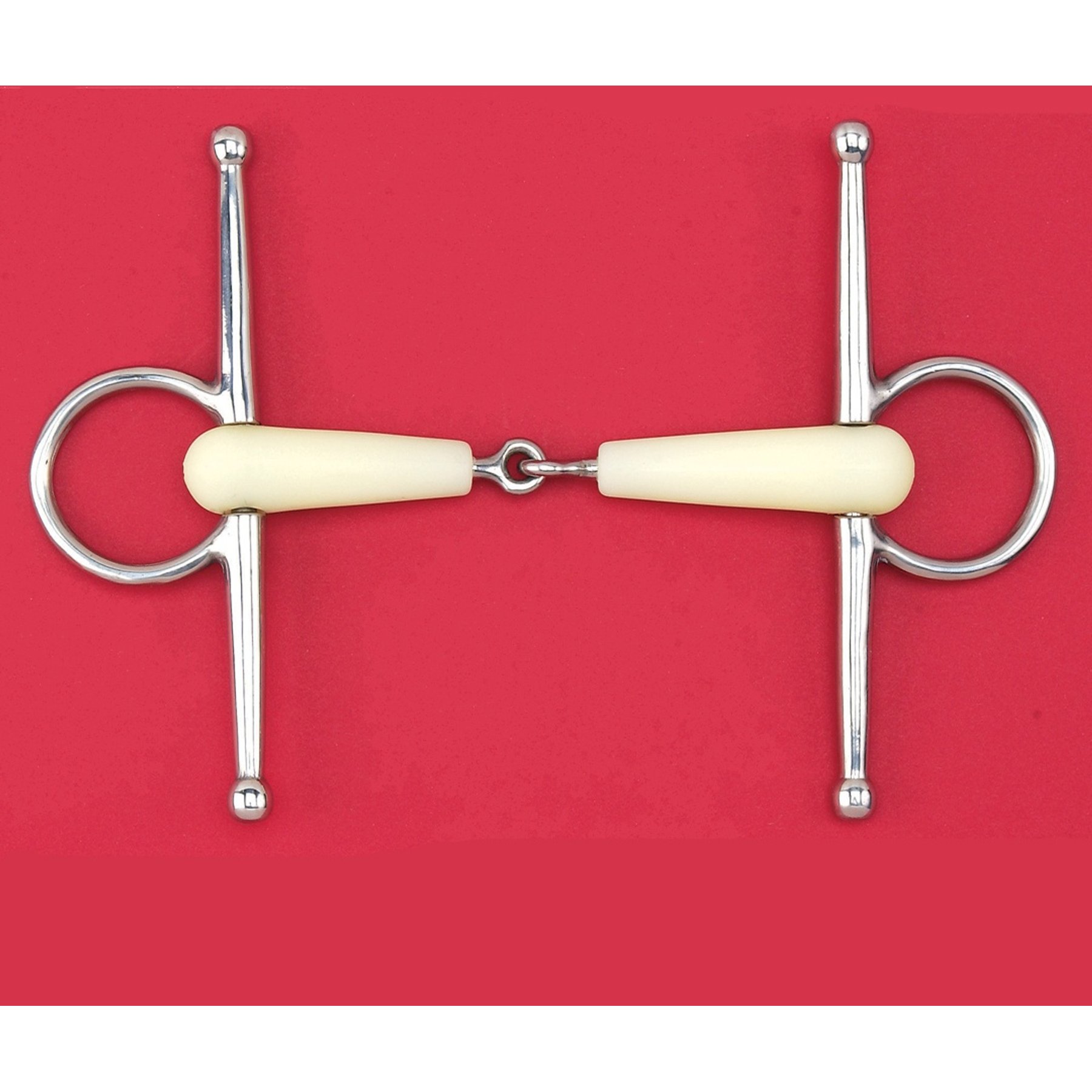 Happy Mouth Jointed Full Cheek Horse Bit, 5 1/2-in