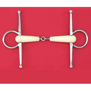 Happy Mouth Jointed Full Cheek Horse Bit, 5-in