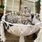 Show in main carousel: Happy & Polly Bohemia Style Cat Hammock with Removable Cover, Beige, Medium slide 8 of 10