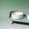 Show in main carousel: Happy & Polly Bone China Elevated Double Cat Bowl Set, Green slide 2 of 7