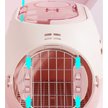 Show in main carousel: Happy & Polly Double Door Airbox Cat Carrier Bag, Pink slide 6 of 10