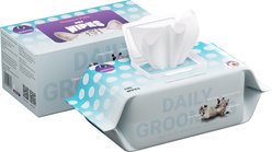 Happy & Polly Extra Large & Extra Thick Dog & Cat Deep Cleaning Wipes, 100 count, 1 bag