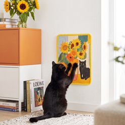 Happy & Polly Framed Art Exercise Scratchers Cat Toy, 15 x 11.5-in, Sunflower slide 2 of 9