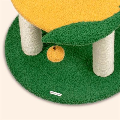 Show full view: Happy & Polly Fruit World Plush Cat Tree, Large, 41-in slide 5 of 9