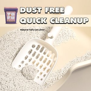 Happy & Polly Organic Tofu Clumping Cat Litter, 20-lb bucket