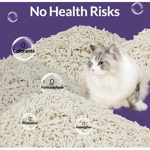 Happy & Polly Organic Tofu Clumping Cat Litter, 20-lb bucket