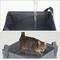 Show in main carousel: Happy & Polly Portable Foldable Cat Litter Box, Gray, Large slide 5 of 7
