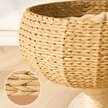 Show in main carousel: Happy & Polly Sleeping in the Bowl 34.8-in Plush Cat Tree, Beige, Large slide 6 of 10