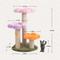 Show in main carousel: Happy & Polly Three Flower 35-in Plush Cat Tree, Large slide 10 of 11
