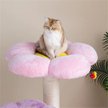 Show in main carousel: Happy & Polly Three Flower 35-in Plush Cat Tree, Large slide 6 of 10